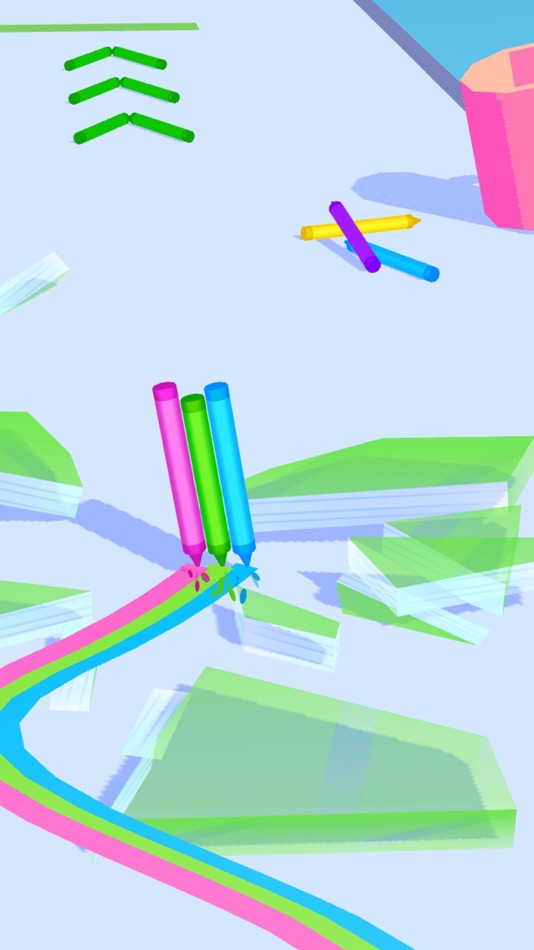 #5. Pencil Rush 3D (iOS) By: Gismart