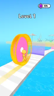 wheel runner 3d iphone screenshot 1