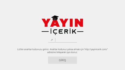 Yayın İçerik Mobil Kütüphane Screenshot