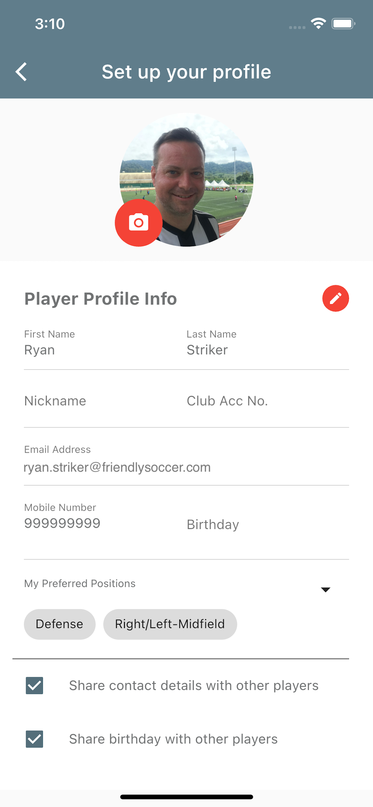 Friendly Soccer