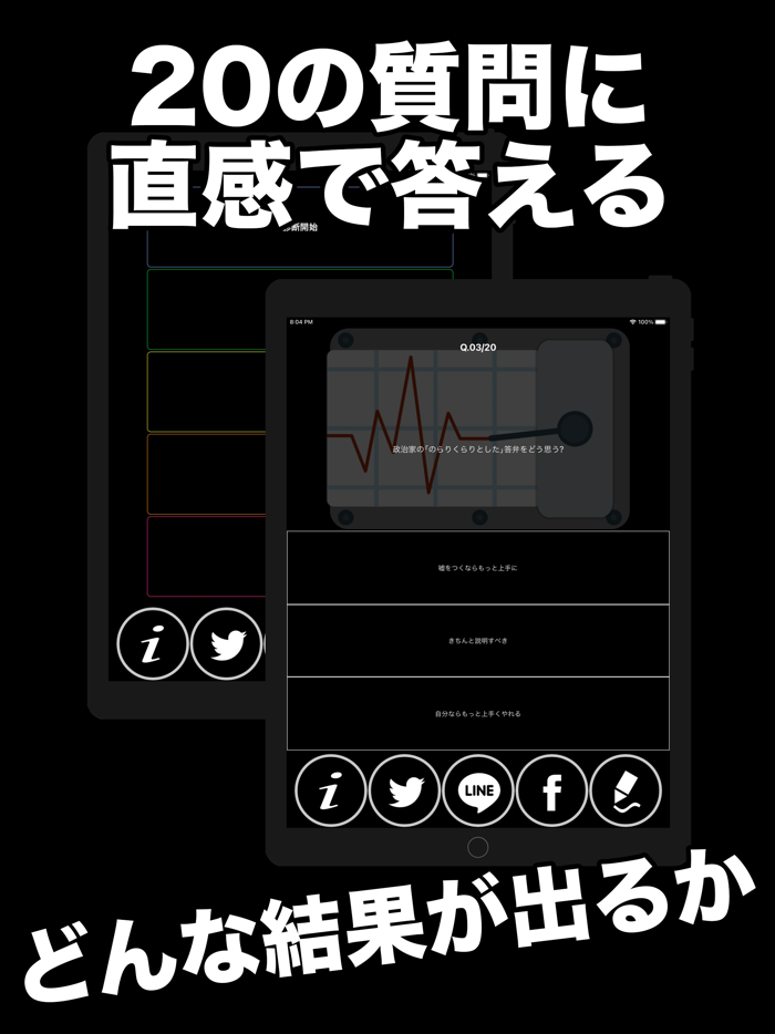 嘘つき診断 - 心理テストと占いであなたの本性を診断