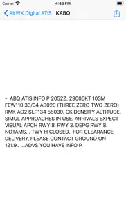 airwx datis iphone screenshot 2