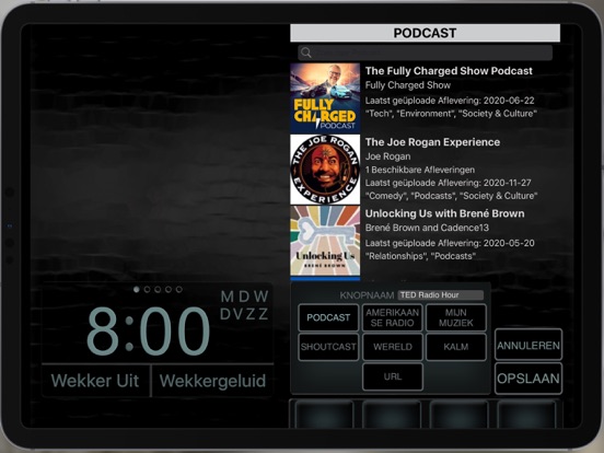 Best Clock Radio-Podcast iPad app afbeelding 5