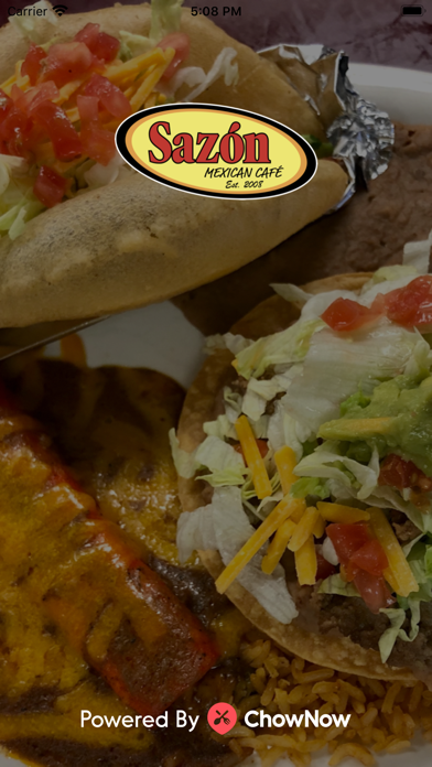 Sazón Mexican Cafe Screenshot