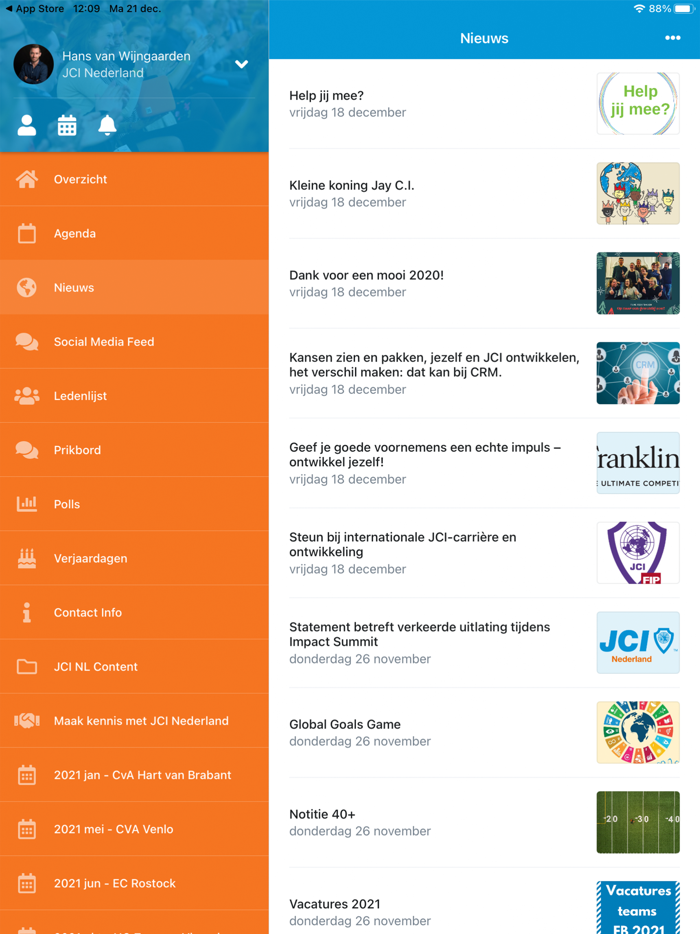 JCI Nederland Ledenapp