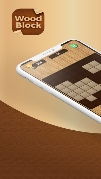 Screenshot #1 pour Wood Block Brain Puzzle Game