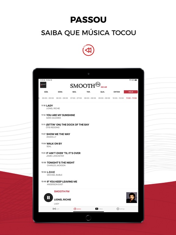 Smooth FM iPad screenshot 4 - Music app