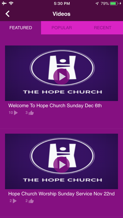 The Hope Church Of Orlando Screenshot