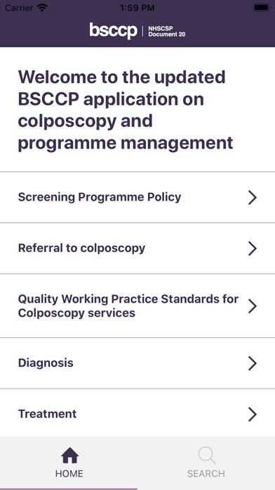 Screenshot #2 pour BSCCP colposcopy guide