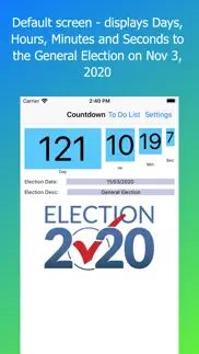 How to cancel & delete election countdown 3 2 1 3