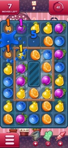 Agnes' Fruits Match-3 Puzzle screenshot #6 for iPhone