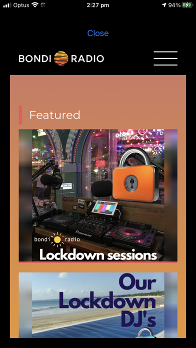 Bondi Radio: Live Music Screenshot 2 - AppWisp.com Bondi Radio: Live Music Screenshot 2 - AppWisp.com