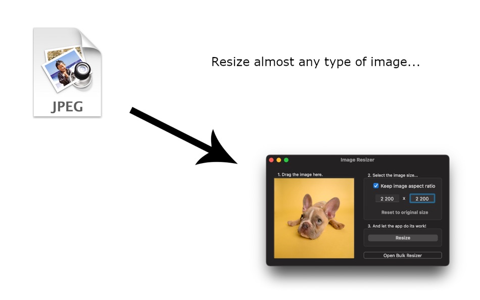 #1. Image Resizer (macOS) Podle: Eduardo Almeida
