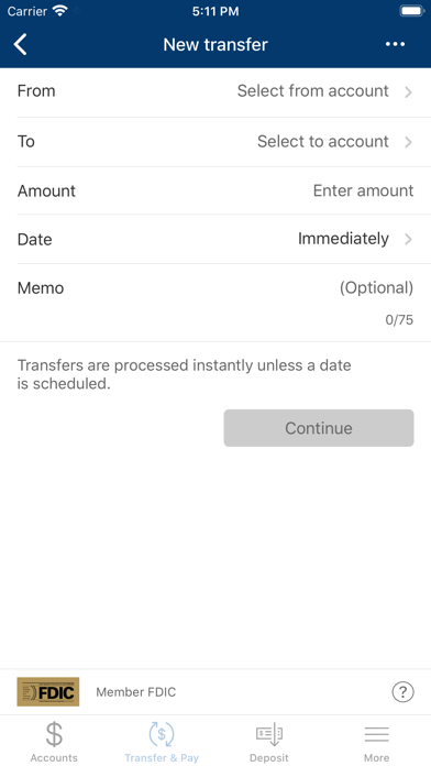 Feliciana Bank and Trust Screenshot