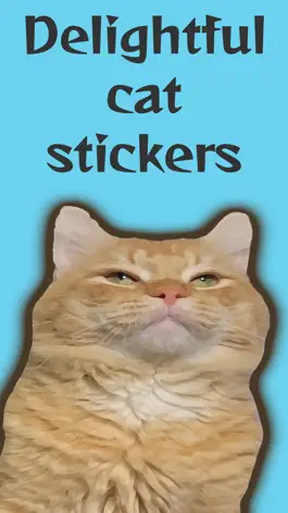 Game screenshot Cat animated emoji stickers apk