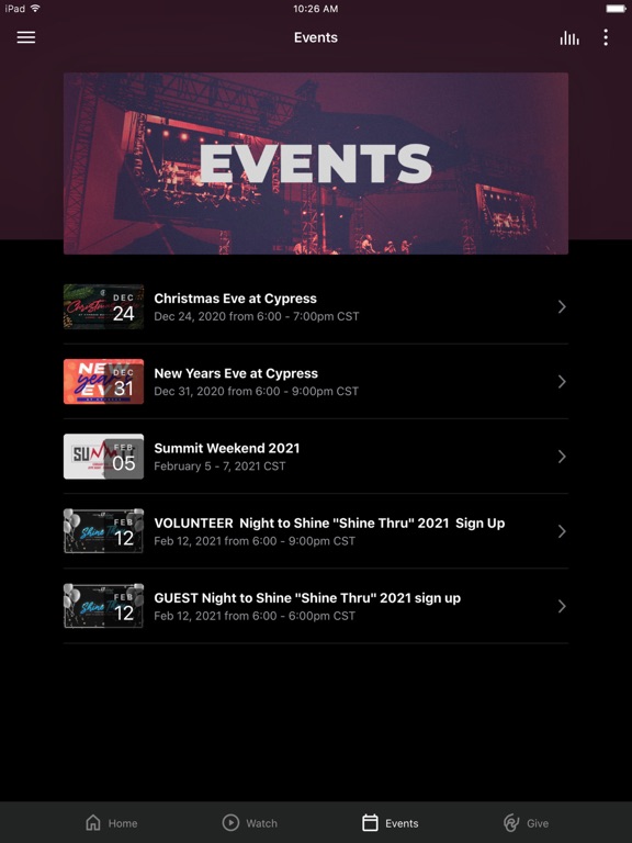 Screenshot #5 pour Cypress Baptist Church App