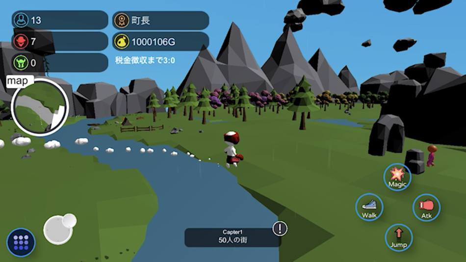 #2. Hero simulator game (iOS) 由: YOSHIYUKI NAKASHIMA
