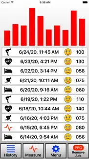 heart rate monitor: hr app iphone screenshot 2