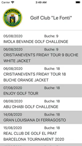 Game screenshot Golf Club Le Fonti apk