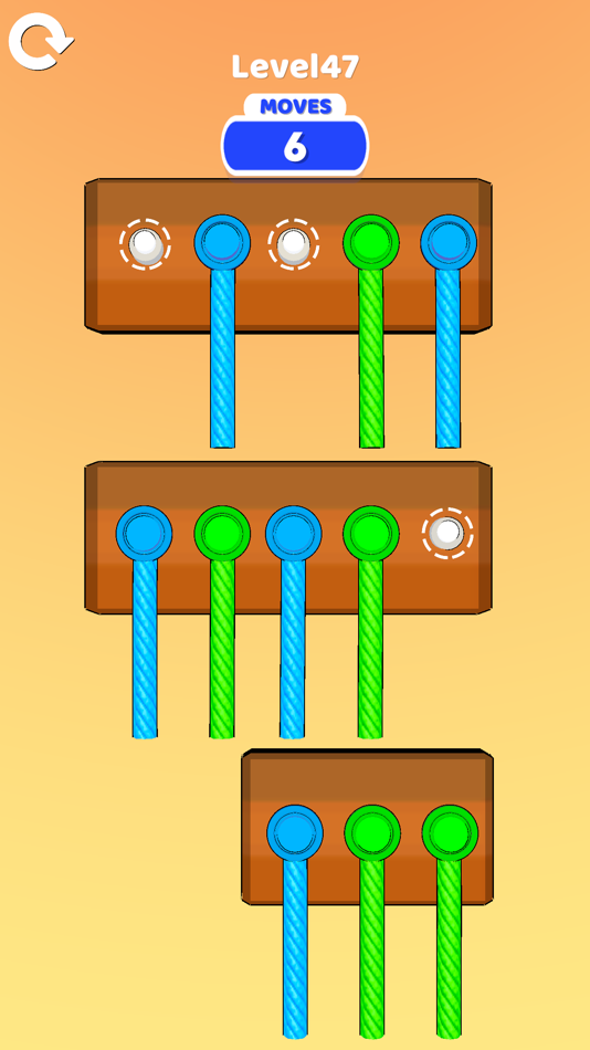 #3. Rope Sort! (iOS) Podle: Hasa Taner