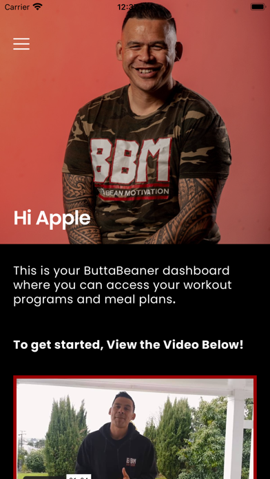 Buttabean Motivation Screenshot