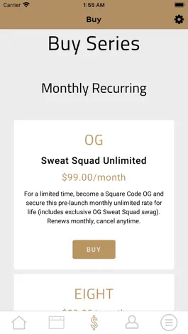 Game screenshot square code fitness apk