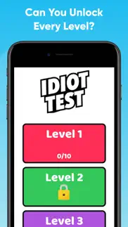 idiot test - quiz game problems & solutions and troubleshooting guide - 4