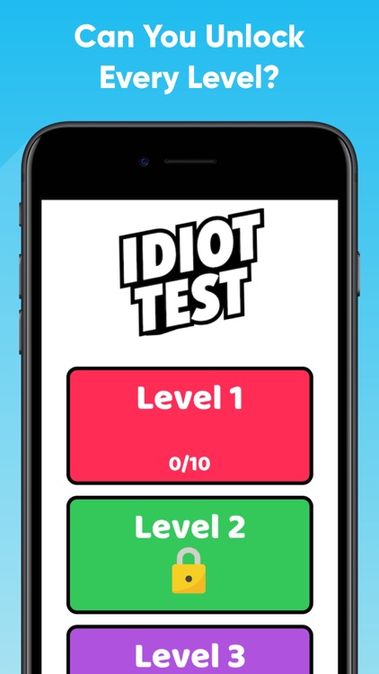 Idiot Test - Quiz Game by DH3 Games