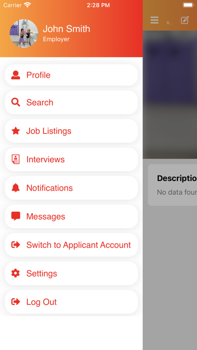 Ez Hire Today Screenshot