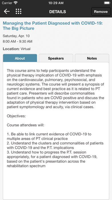 Florida Physical Therapy Assoc Screenshot