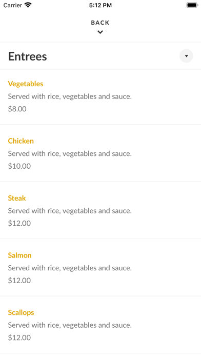 Hibachi Xpress Screenshot