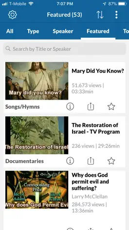Game screenshot Christian Bible Videos & Songs apk