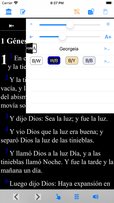 La Biblia Reina Valera(Spanish Screenshot