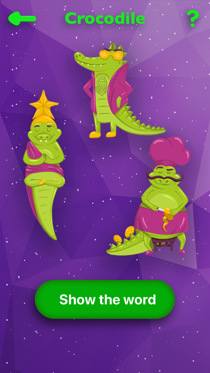 Crocodile for party