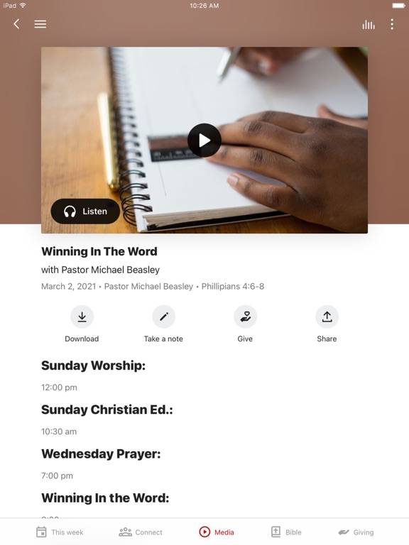 Screenshot #6 pour Community Chapel