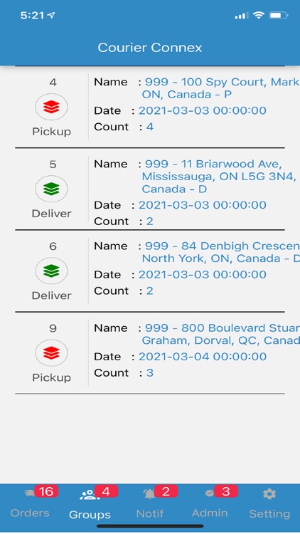 Courier Connex Mobile screenshot-3