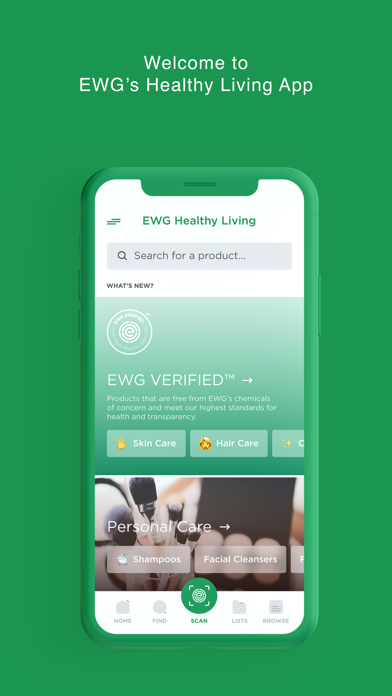 Screenshot #2 for EWG's Healthy Living