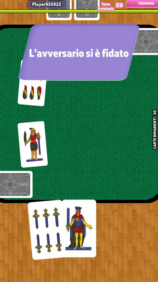 #4. Scopa Bugiarda (iOS) 由: Marco Carloni