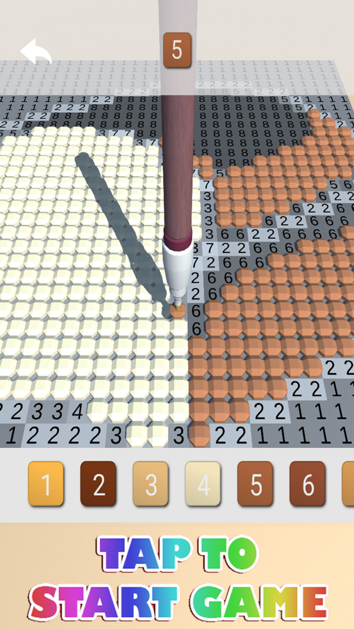 Paint Happy Numbers Colors 3D