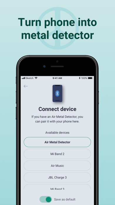 Air Metal Detector Screenshot