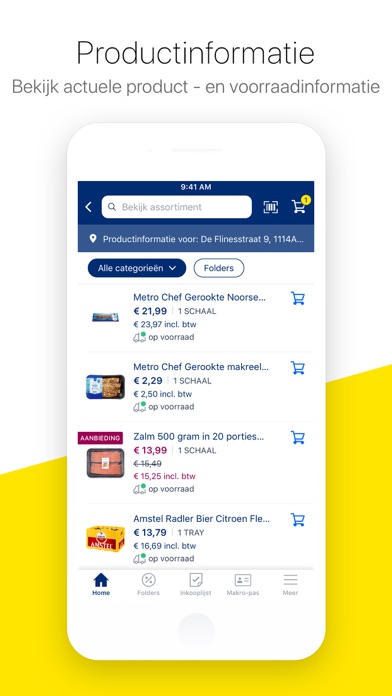 Makro Companion iPhone app afbeelding 3