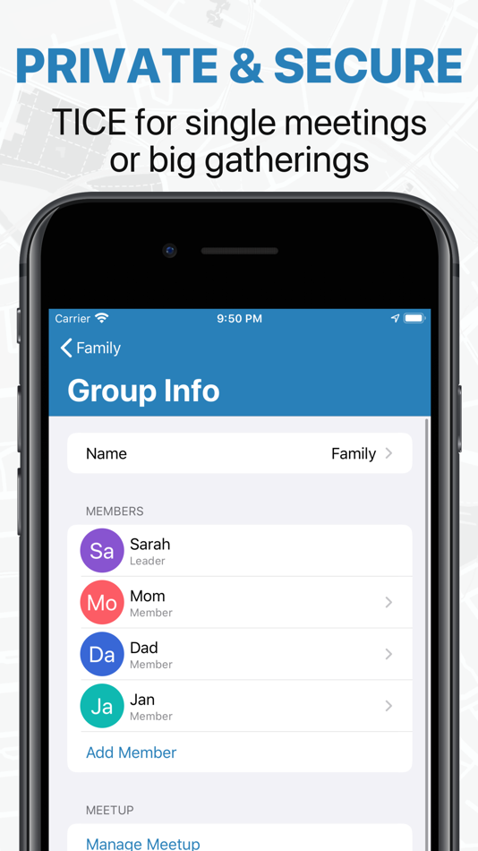 #4. TICE: Friends Location Sharing (iOS) 게시자: TICE GmbH