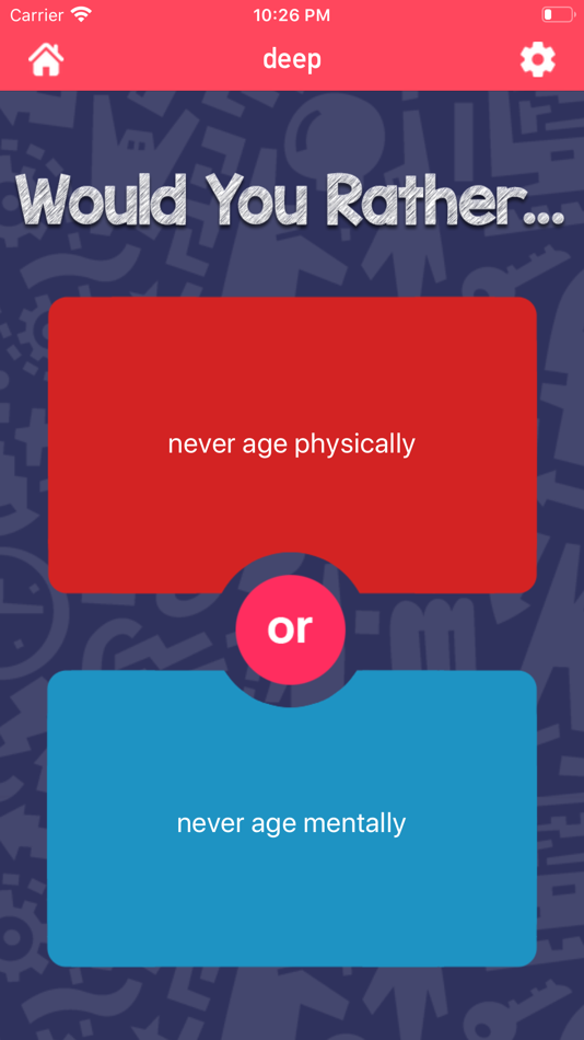 #3. Would You Rather..? (iOS) 由: Richard Coull