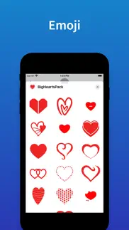 love hearts - stickers & emoji iphone screenshot 2