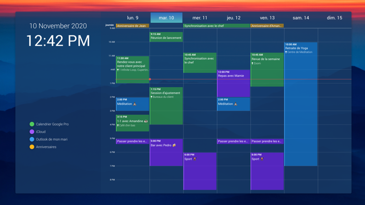 Screenshot #1 pour Calendar - Vos évènements