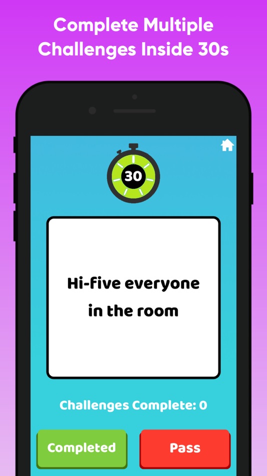 #1. 30 Second Challenge Game (iOS) Podle: DH3 Games