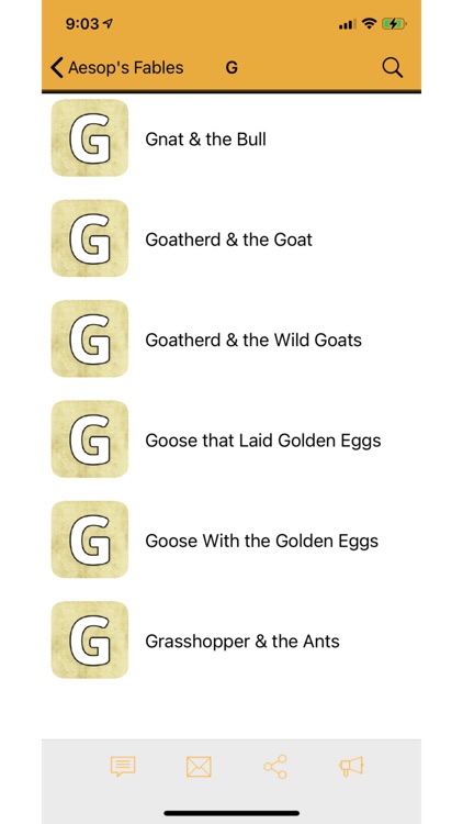 Original Aesop's Fables