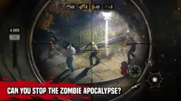 zombie hunter: sniper games iphone screenshot 1