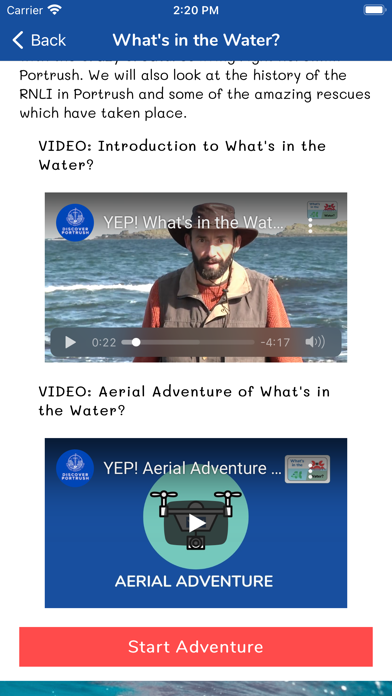 Young Explorer Portrush (YEP!) Screenshot