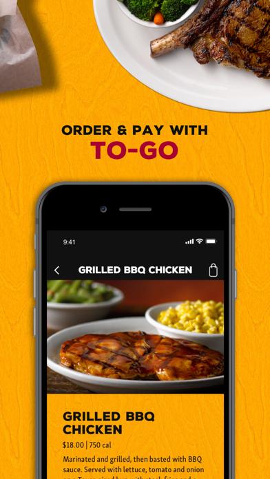 Texas Roadhouse Mobile Screenshot